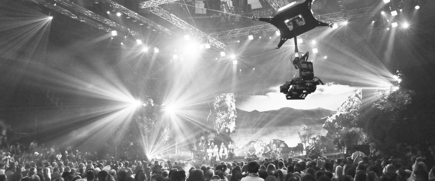 3D 4-point Aerial Camera System